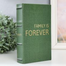 Safe-book cache "Family is forever"